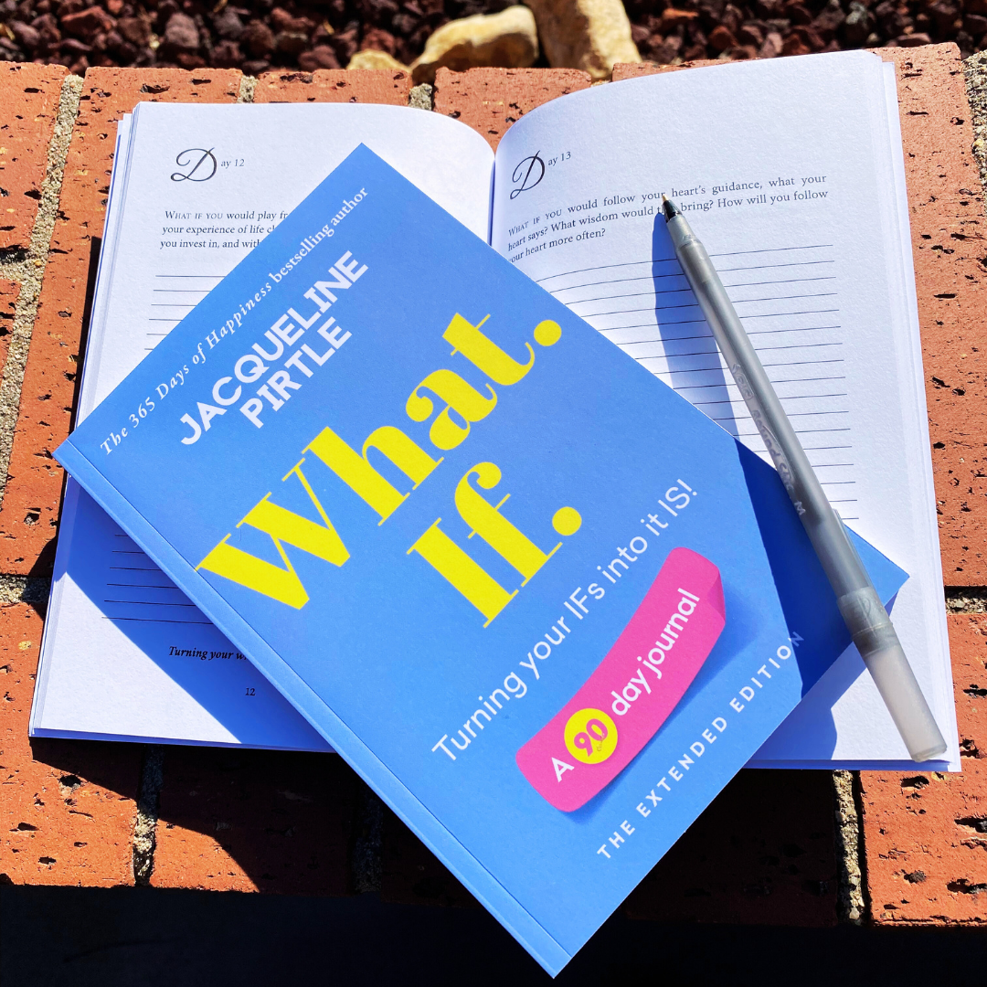 Close-up of the journal’s textured cover with embossed title and vibrant teal color, showcasing the detailed surface design.