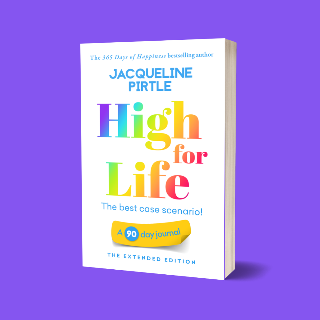 FreakyHealer Store High-for-Life 90-Day Journal Workbook, paperback with soft matte sky blue cover, 150 pages, spiral binding