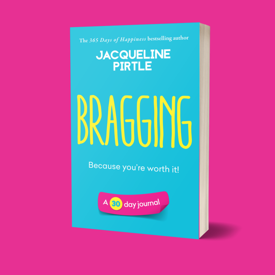 FreakyHealer Store Bragging – Because You’re Worth It 30-Day Journal Workbook with soft matte beige paperback cover and 8x10