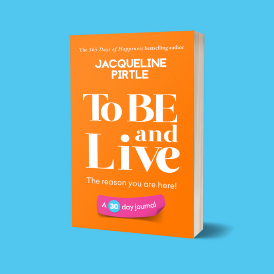 FreakyHealer Store To BE And Live 30-Day Journal Workbook in softcover paperback, cream-colored pages with black printed