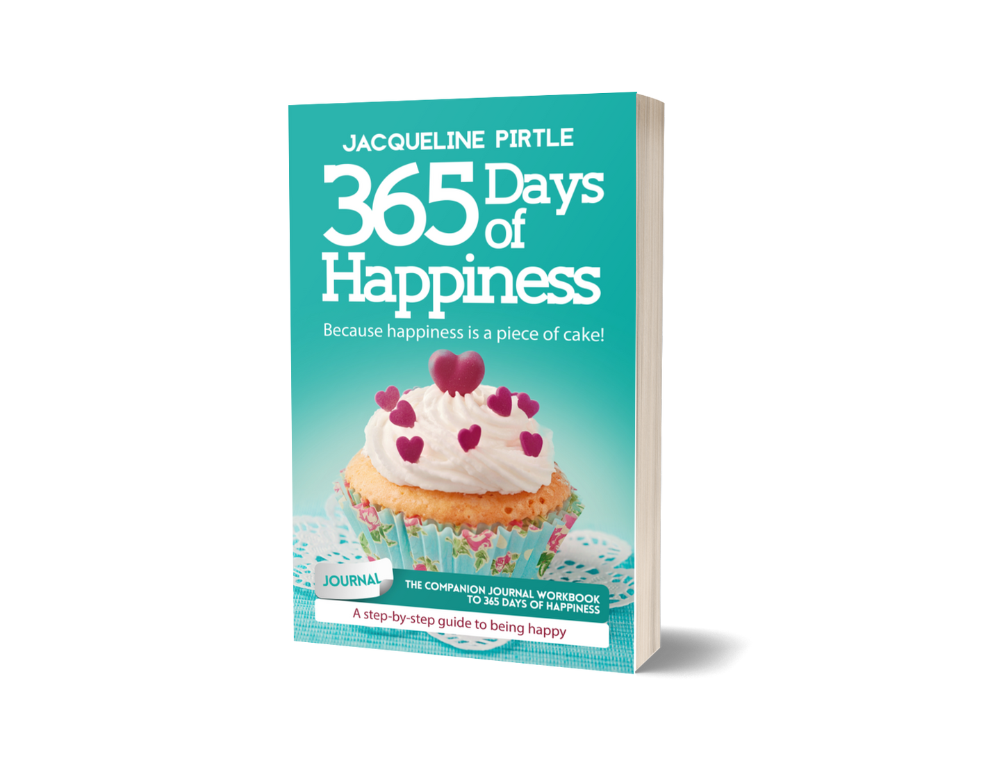 Close-up of the notebook’s textured cover featuring embossed gold lettering and a glimpse of the ribbon bookmark.