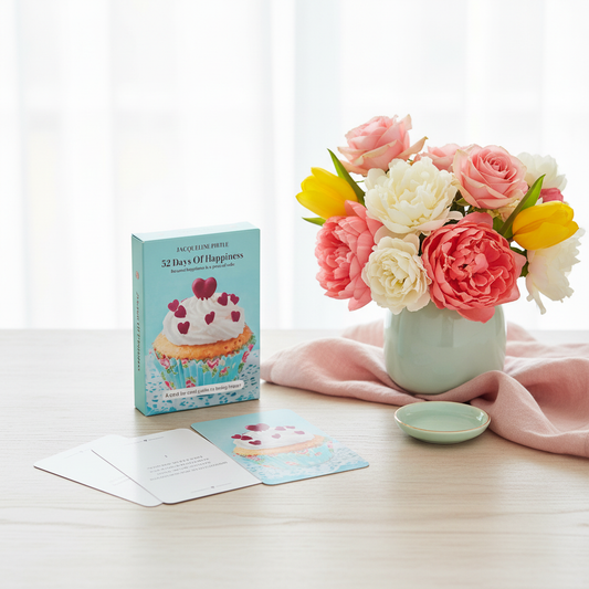 52 Days of Happiness Clean Style with Flowers