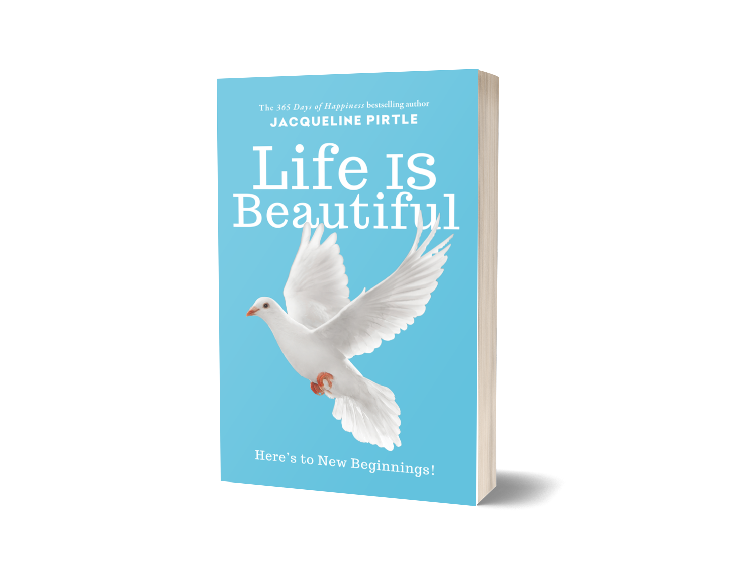 Close-up of the paperback's textured cover featuring embossed gold lettering and subtle floral accents on the front.