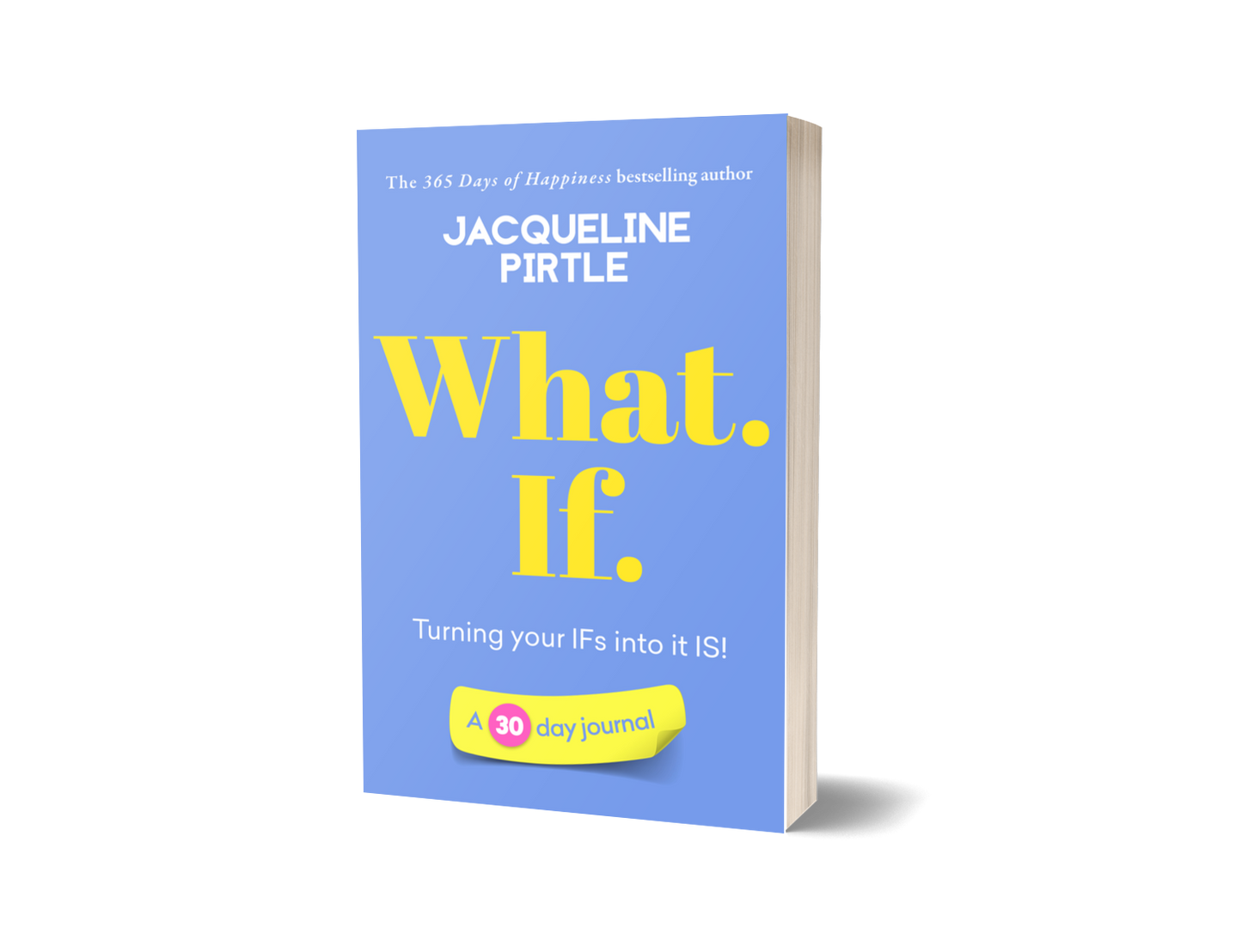 Close-up of the journal’s textured, soft cover with embossed title and vibrant orange color, showing detailed surface finish.