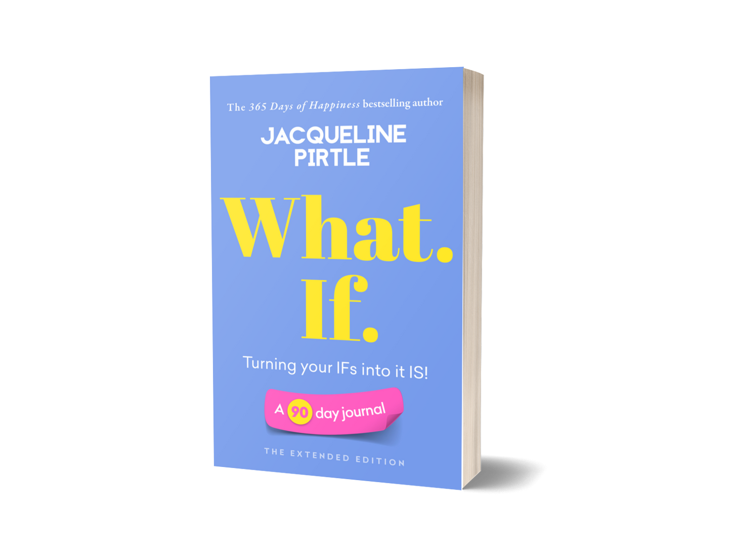 Close-up of the journal’s textured kraft cover with embossed title and visible binding stitches along the spine.