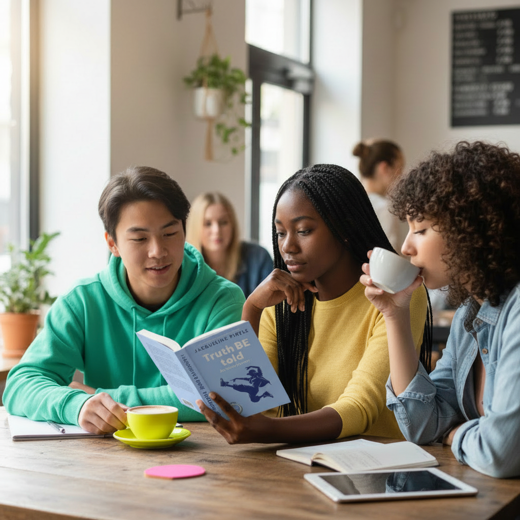 Colorful teens lifestyle with Truth BE told