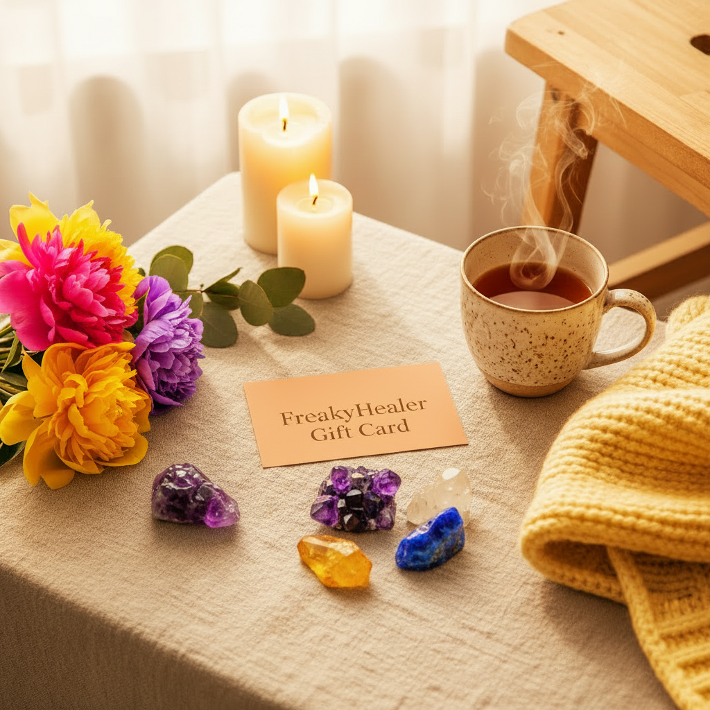 FreakyHealer Gift Card - colorful version